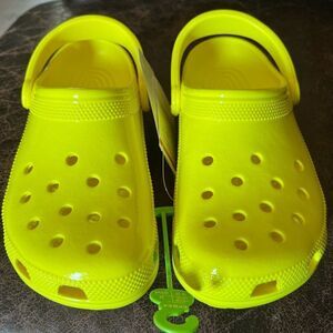 Crocs Classic Neon Highlighter Clogs M6/W8